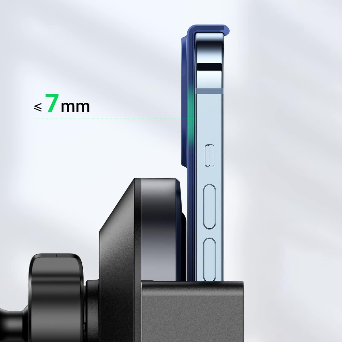 Ugreen Car Qi Wireless Charger 15W Car Phone Holder on Ventilation Grille Μαύρο (40118 CD256) 5