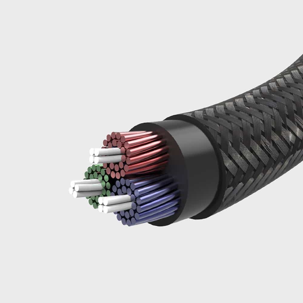 Ugreen angled AUX cable 2 x mini jack 3.5 mm 1m Μπλέ (AV112) 11