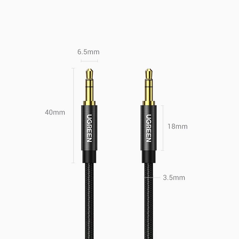 Ugreen audio cable 2 x mini jack 3.5mm 2m black (50363 AV112) 17