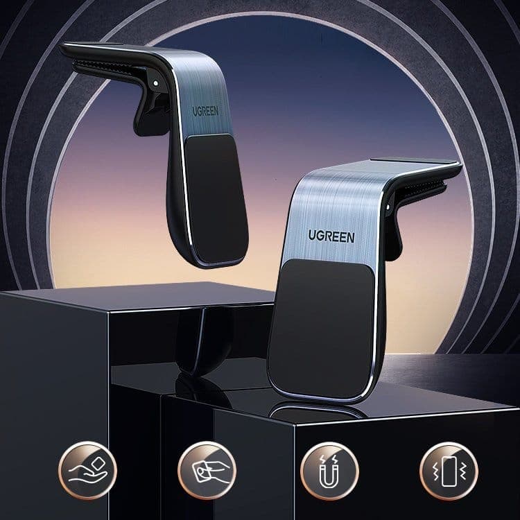 Ugreen magnetic car holder for the ventilation grille, Ασημένιο (LP290) 3