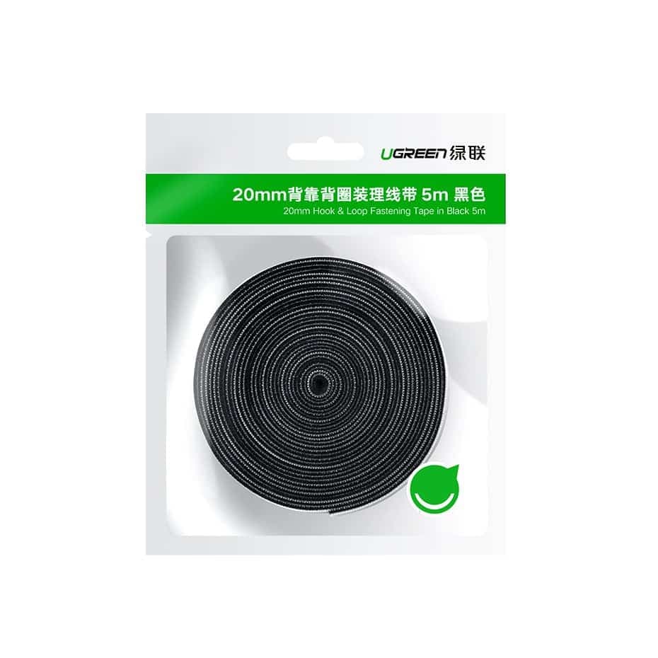 Ugreen velcro tape velcro cable organizer 2m Μαύρο (40354) 11