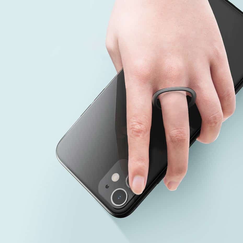 Baseus ultra-thin self-adhesive ring holder phone stand (Ροζ) (SUYB-0R) 14
