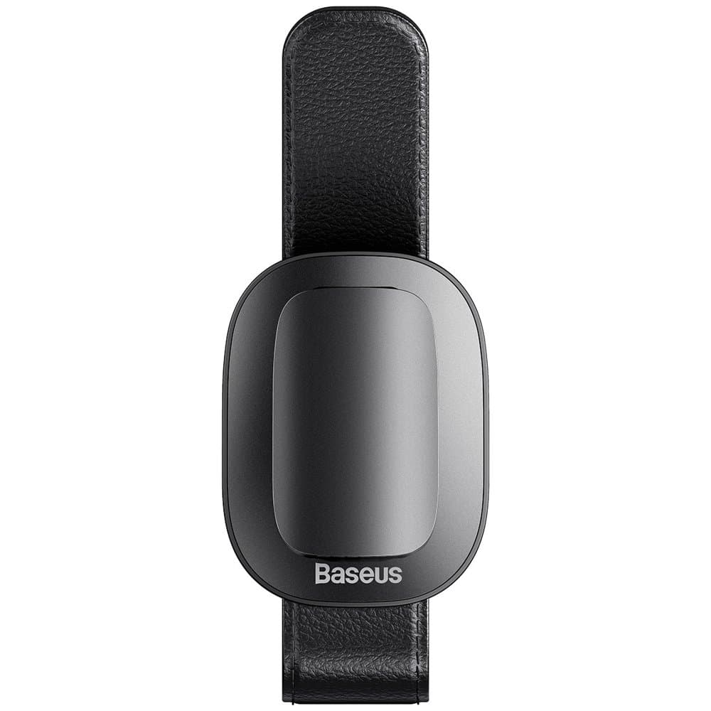 Baseus car glasses clip holder for glasses black (ACYJN-B01) 2