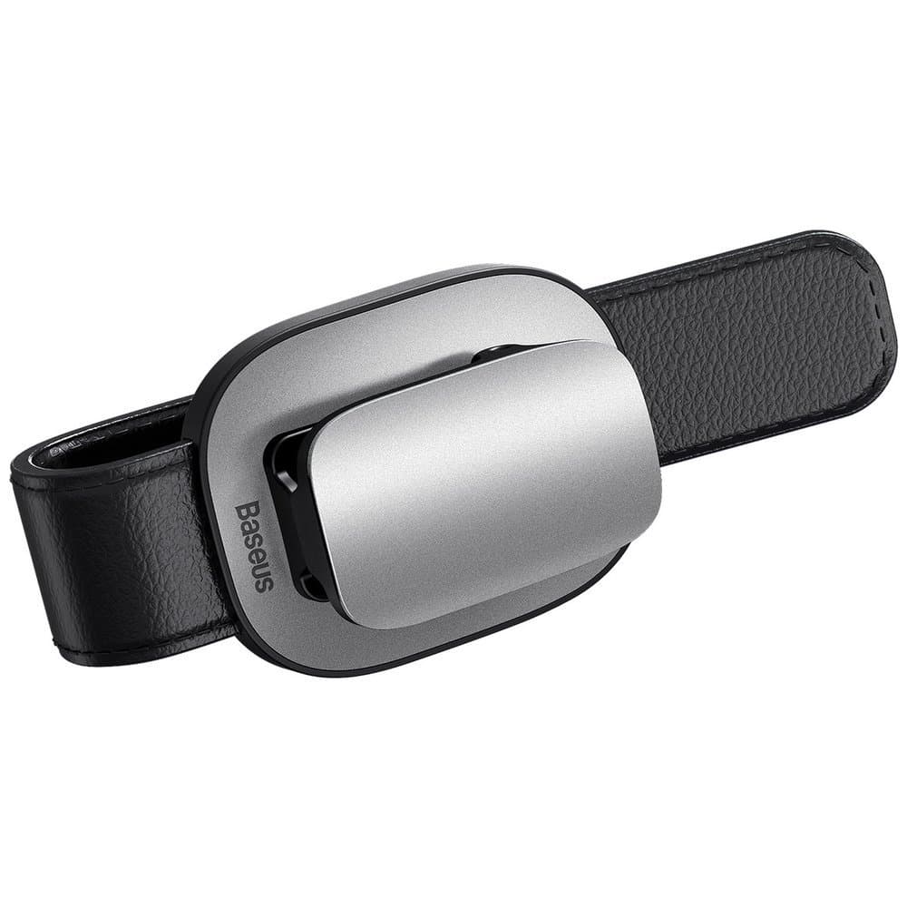 Baseus Car Holder Glasses Clip Silver (ACYJN-B0S) 3
