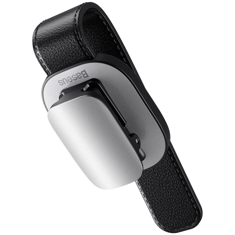 Baseus Car Holder Glasses Clip Silver (ACYJN-B0S) 4