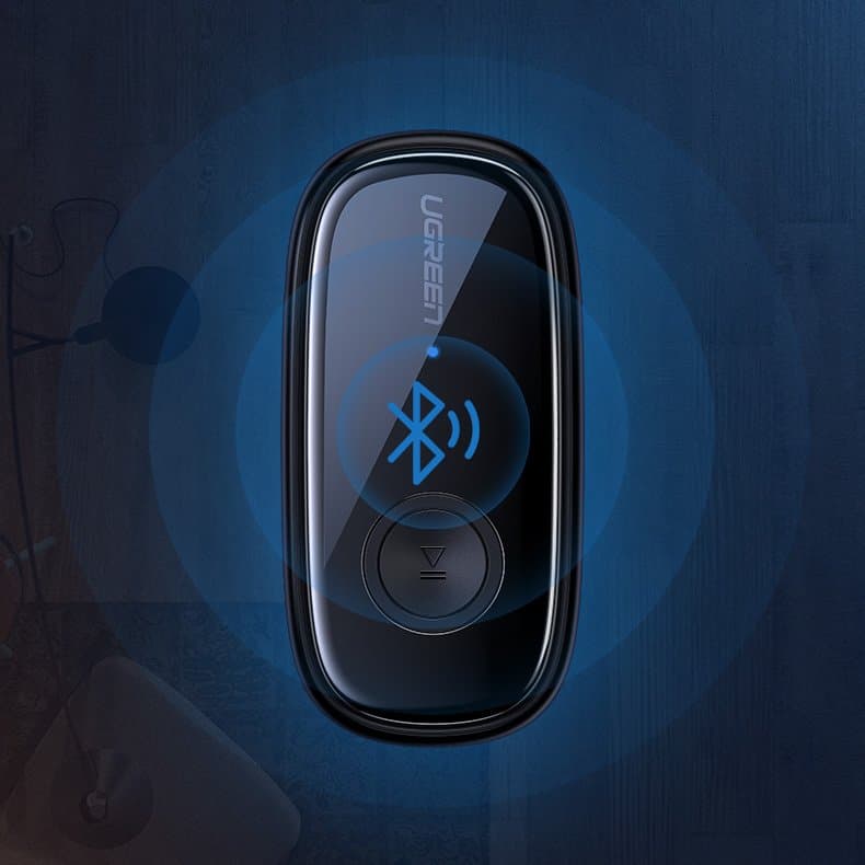 Ugreen Bluetooth 5.0 audio receiver AUX aptX, aptX LL mini headphone jack Μαύρο (70304) 10