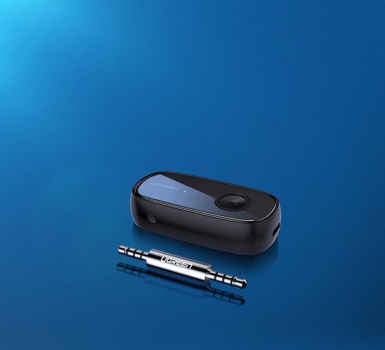 Ugreen Bluetooth 5.0 audio receiver AUX aptX, aptX LL mini headphone jack Μαύρο (70304) 12