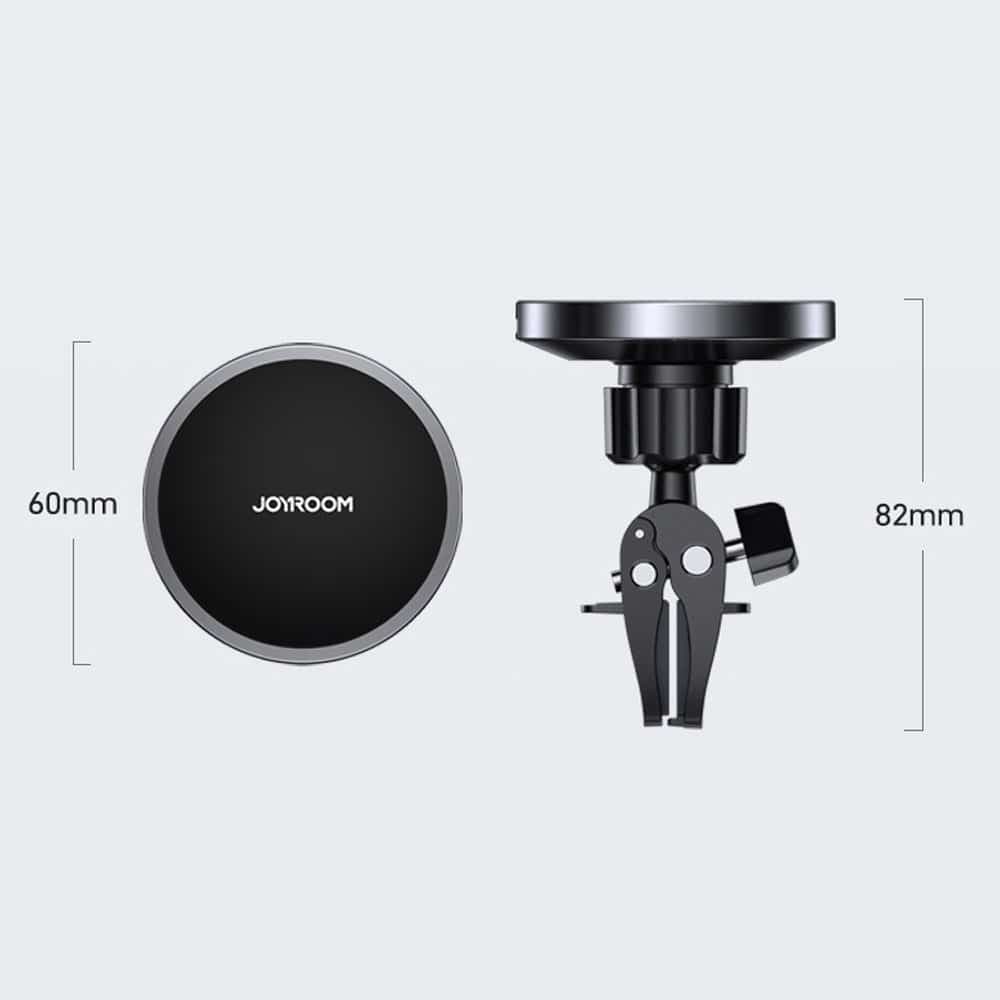 Joyroom Car Holder Qi Wireless Induction Charger 15W (MagSafe for iPhone Compatible) Black (JR-ZS240) 3