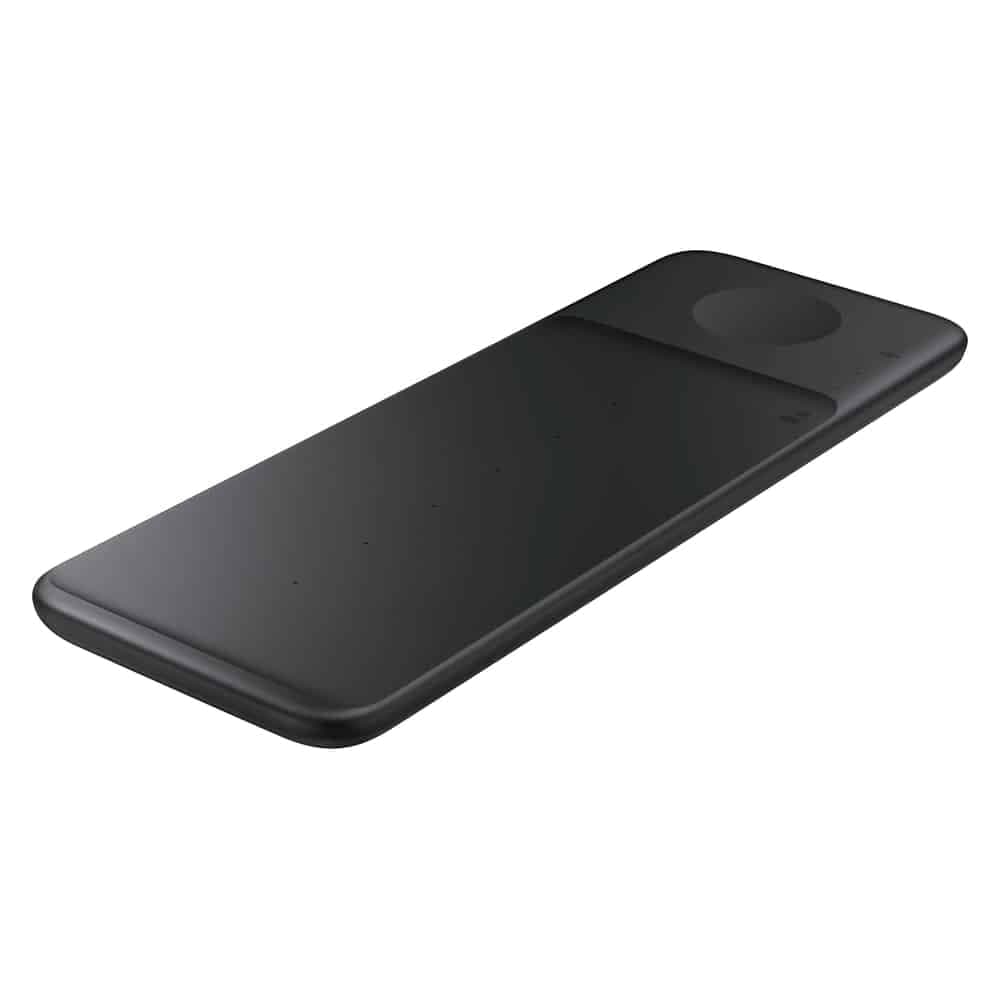 Samsung Wireless Charger Trio Charging Station for Phones / Galaxy Watch / TWS Headphones Μαύρο + 25W Wall Charger + USB Type-C Καλώδιο (EP-P6300TBEGEU) 7