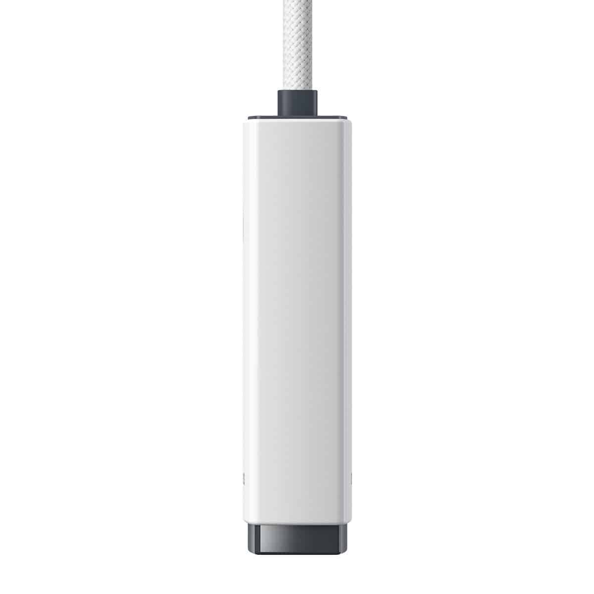 Baseus Lite Series external network card USB Type C - RJ-45 (100Mbps) white (WKQX000202) 7