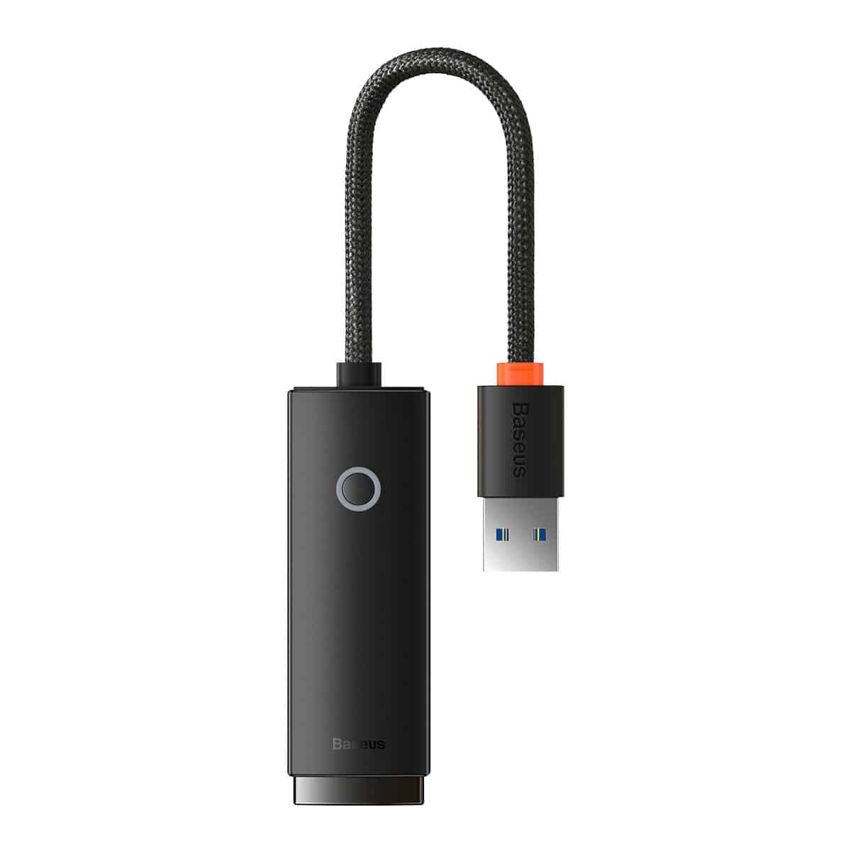Baseus Lite Series external network card USB-A - RJ-45 1Gbps (1000Mbps) black (WKQX000101)