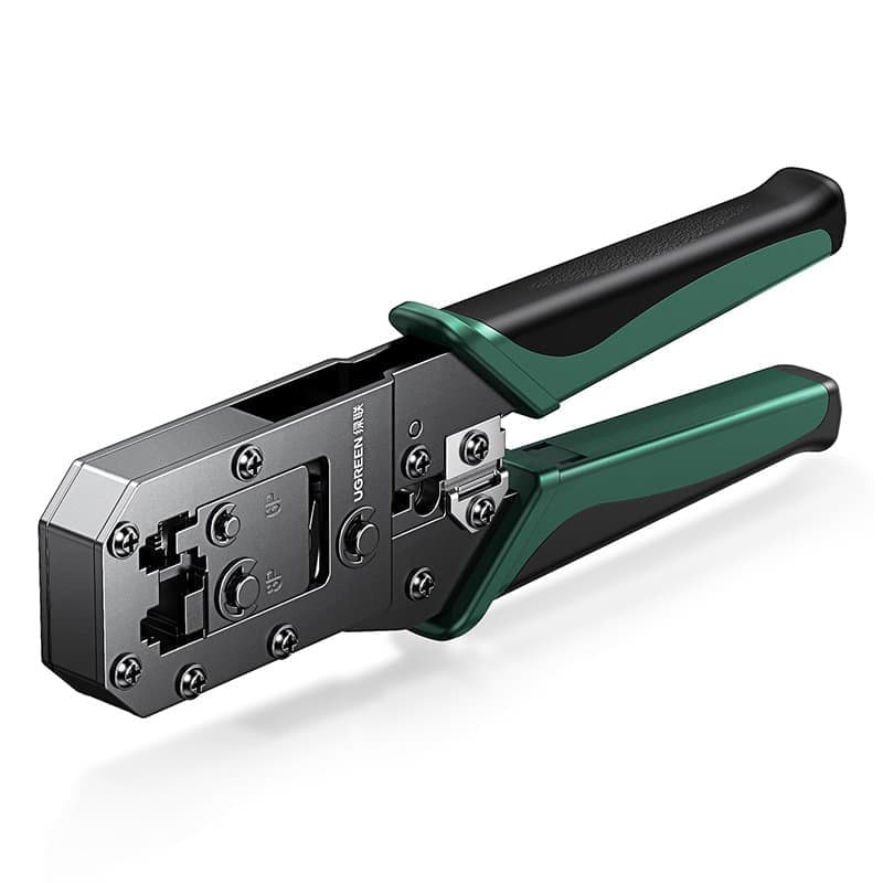 Ugreen cable plug crimper for internet Ethernet cables Πράσινο (NW136 70683)