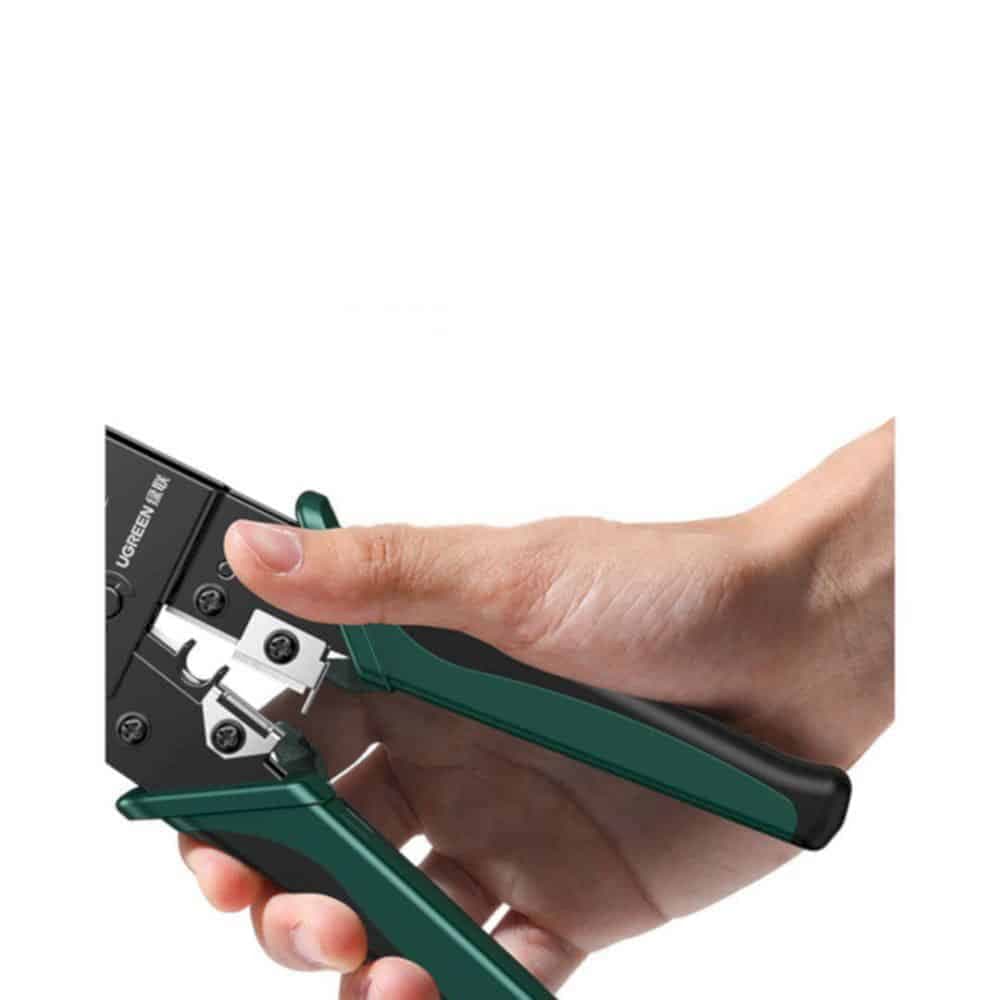 Ugreen cable plug crimper for internet Ethernet cables Πράσινο (NW136 70683) 2