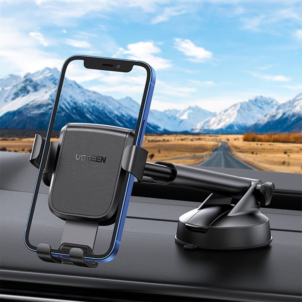 Ugreen gravity phone holder for dashboard cockpit Μαύρο (LP200 60990B) 2