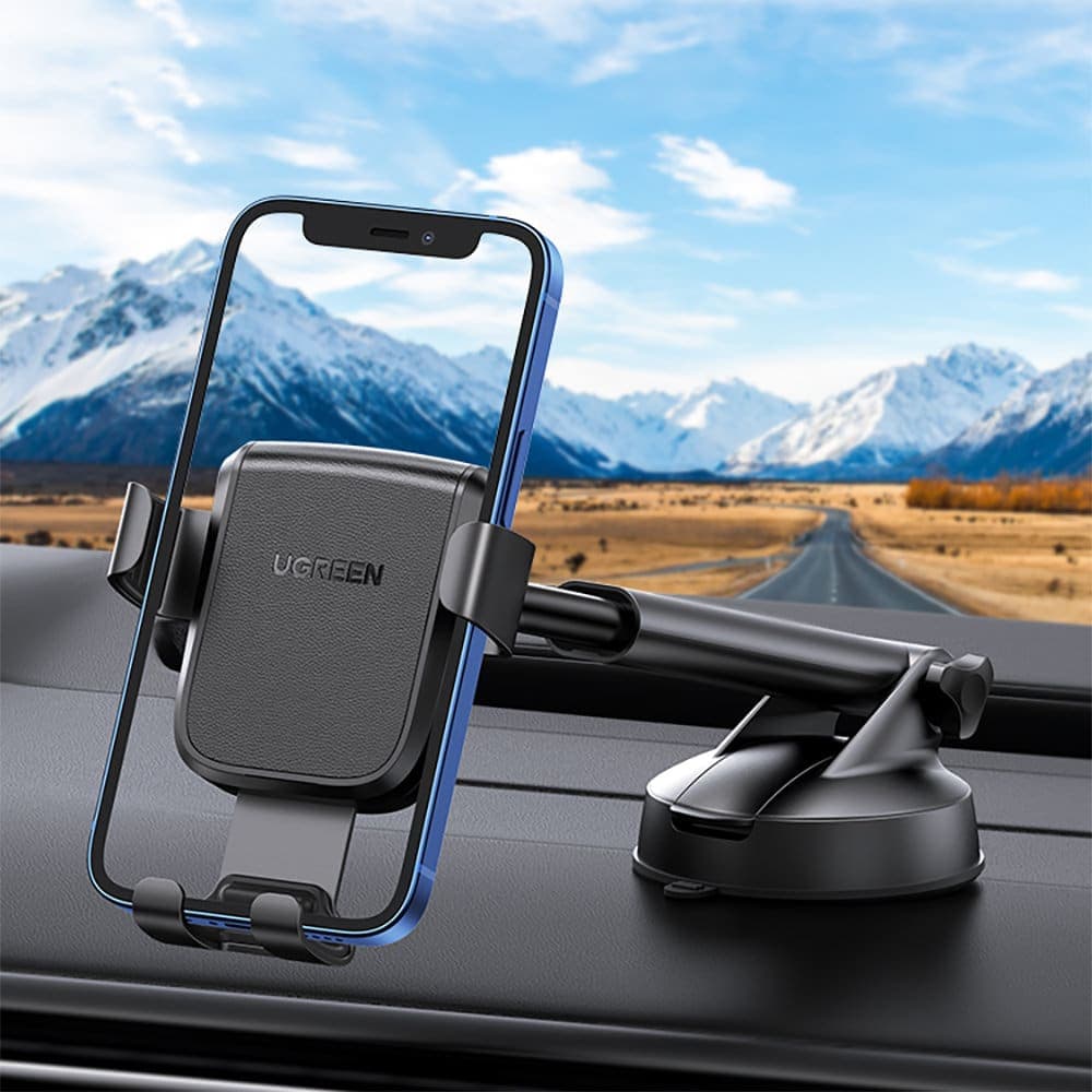 Ugreen gravity phone holder for dashboard cockpit Μαύρο (LP200 60990B) 13