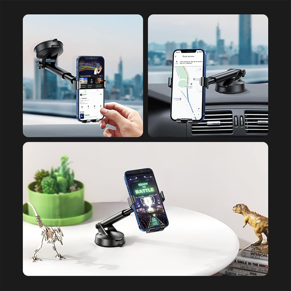 Ugreen gravity phone holder for dashboard cockpit Μαύρο (LP200 60990B) 6