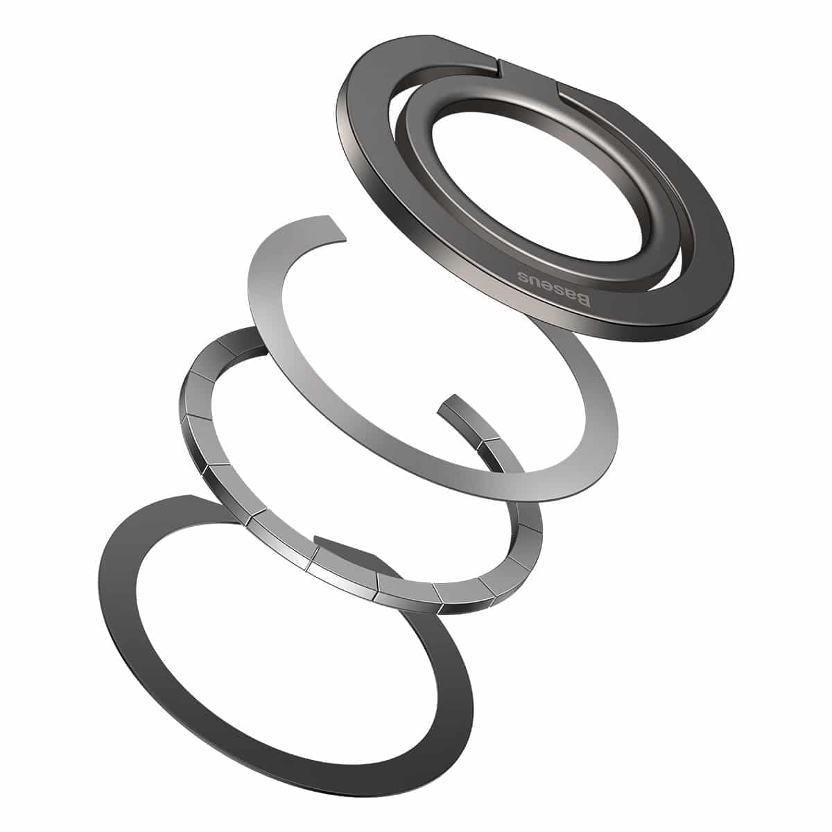 Baseus Halo magnetic ring holder phone stand Γκρί (SUCH000013) 10