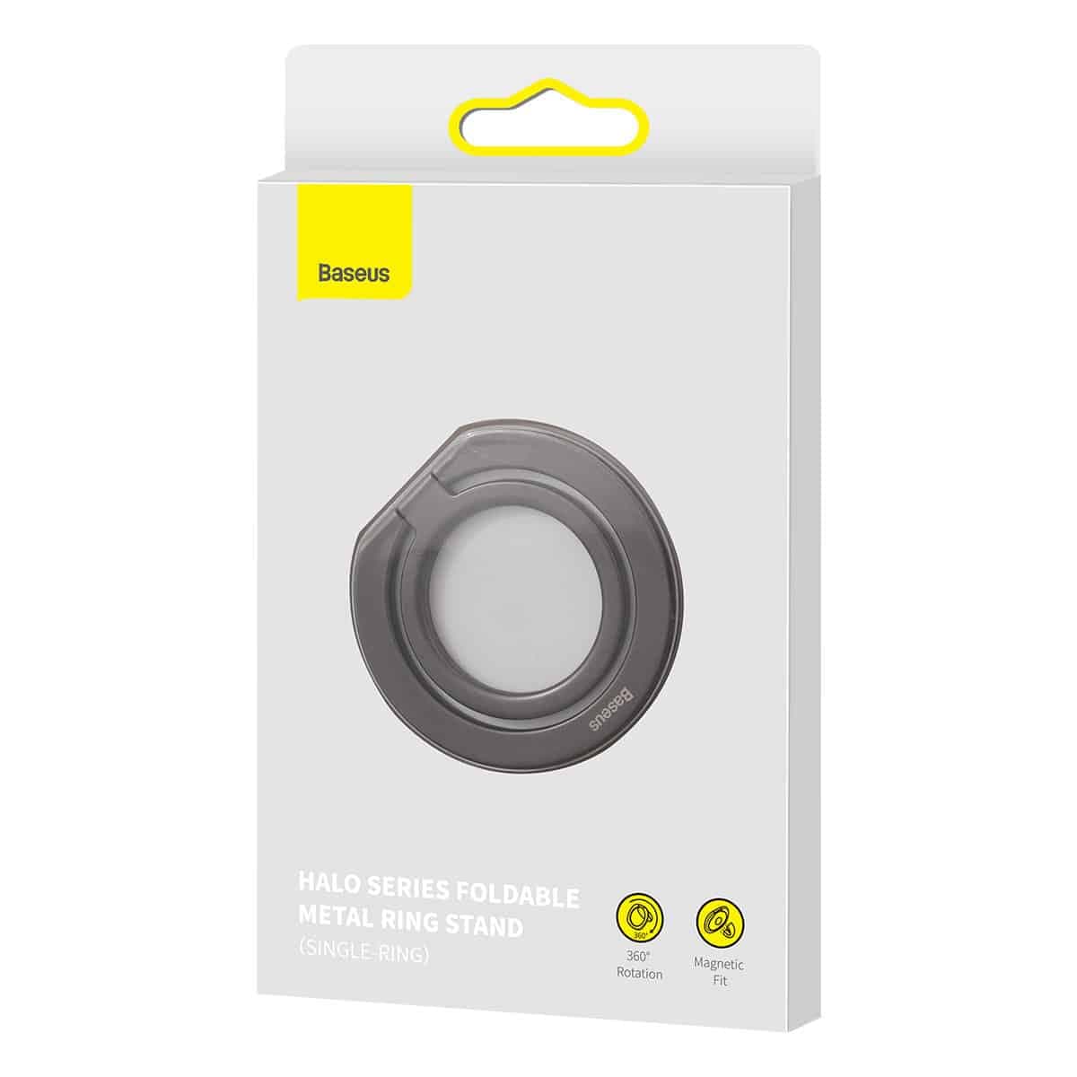 Baseus Halo magnetic ring holder phone stand Γκρί (SUCH000013) 5