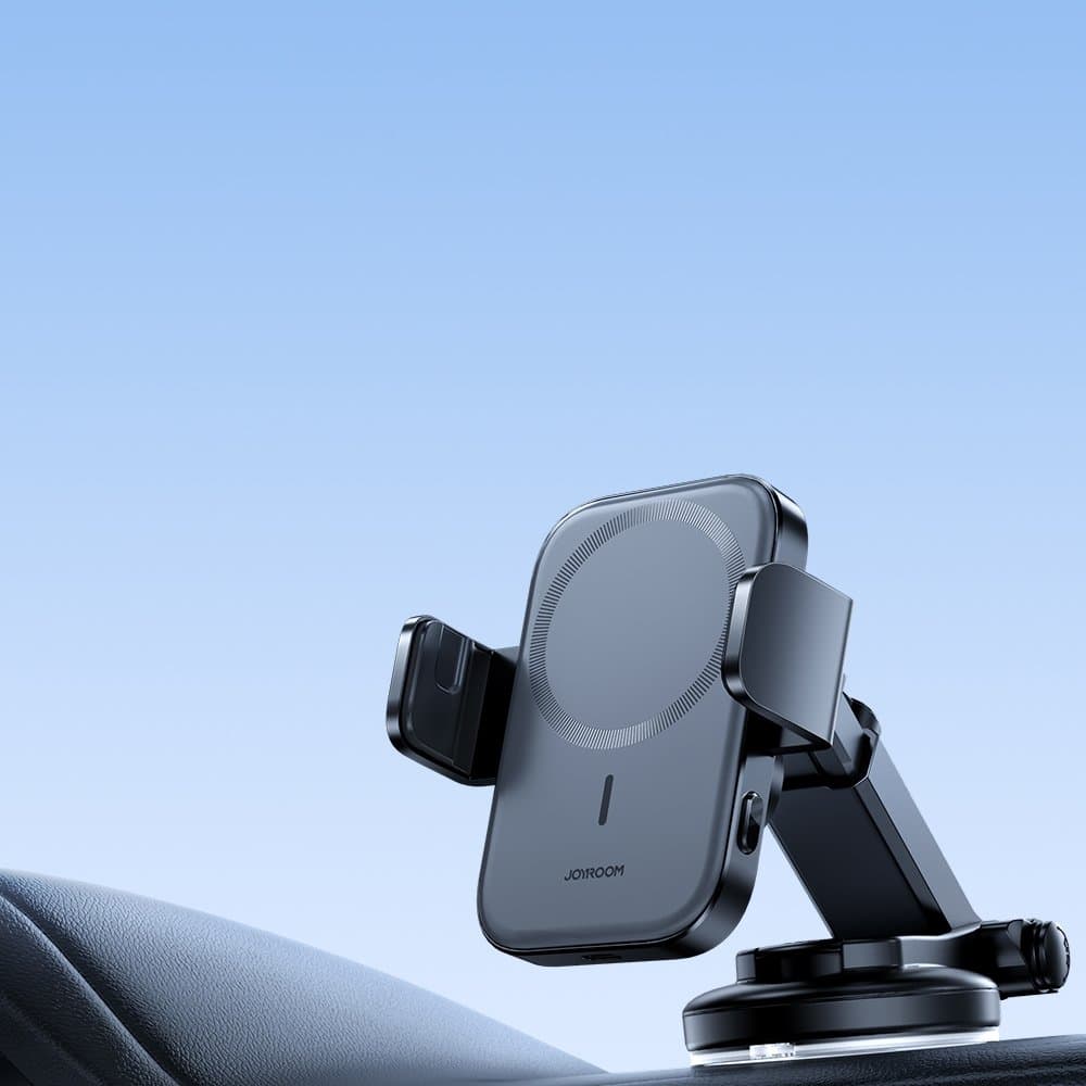 Joyroom Car Magnetic Holder 15W Qi Induction Wireless Charger (MagSafe Compatible for iPhone) for Dashboard (JR-ZS295) 11