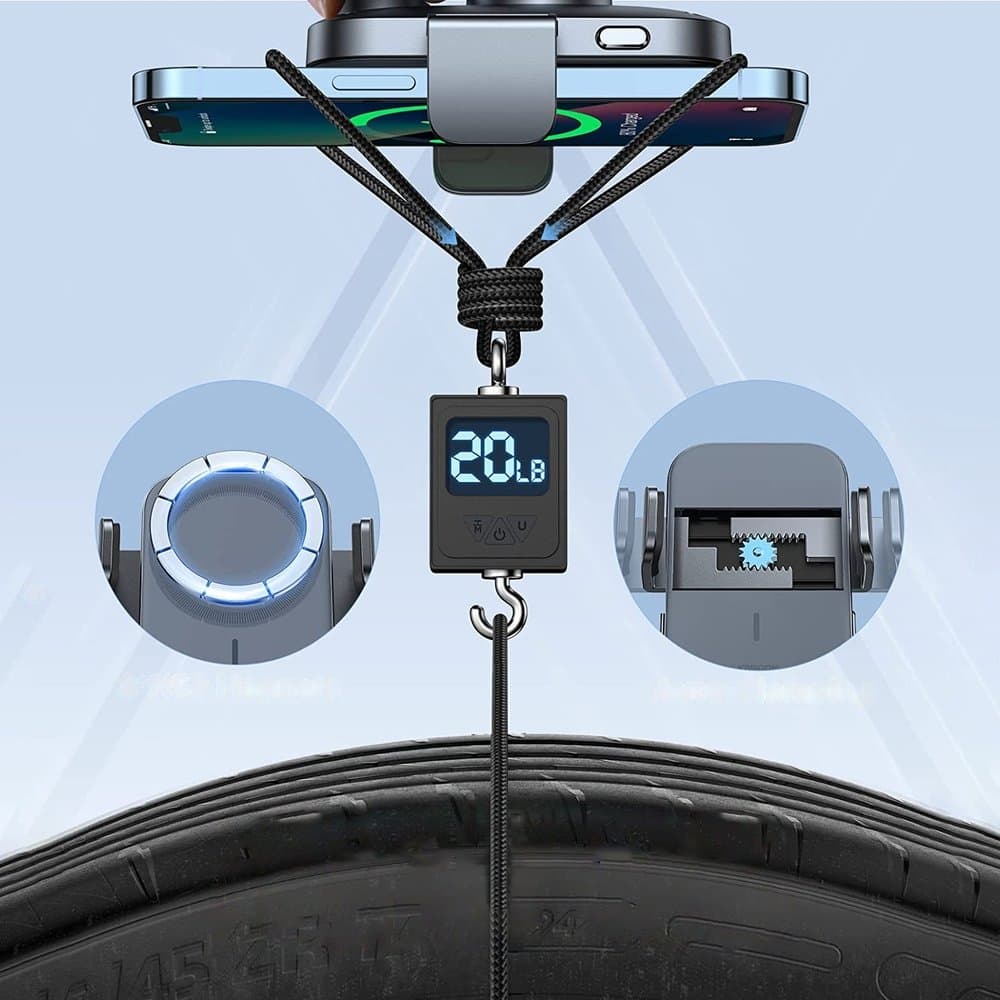Joyroom Car Magnetic Holder 15W Qi Induction Wireless Charger (MagSafe Compatible for iPhone) for Dashboard (JR-ZS295) 16