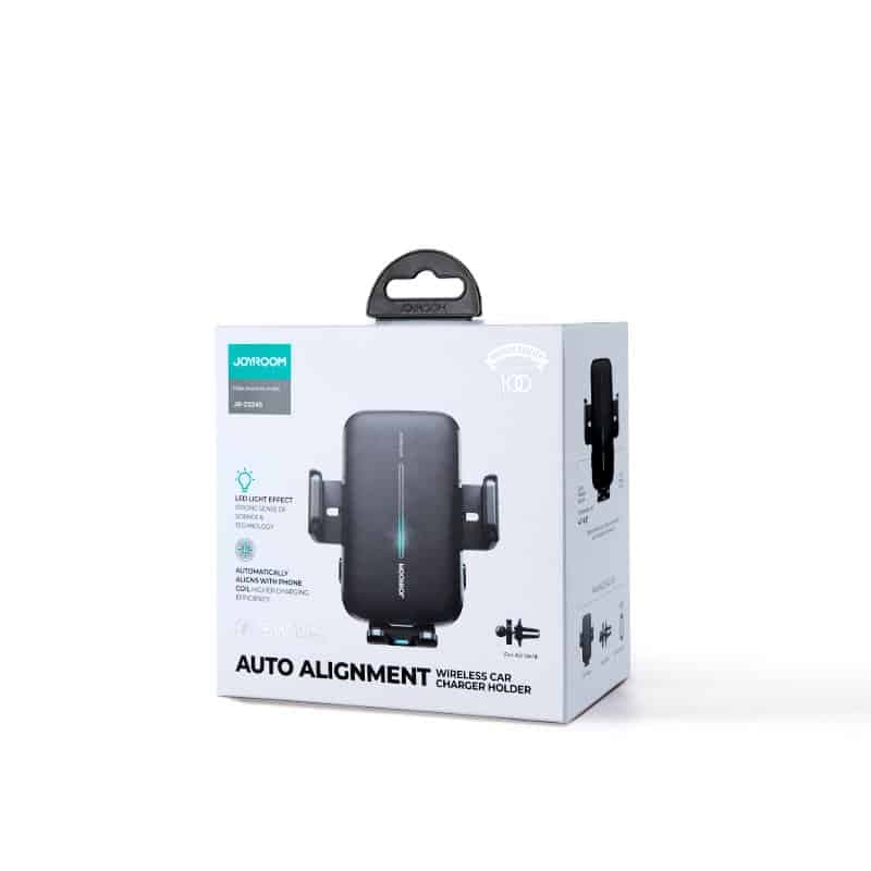 Joyroom car holder with wireless charger 15W for air vent black (JR-ZS245 vent) 5