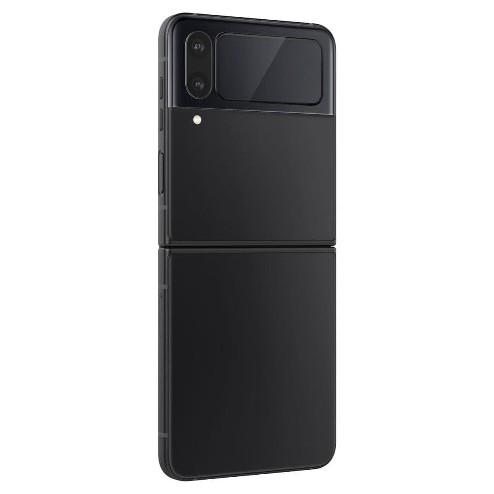 TEMPERED GLASS Spigen GLASS FC "EZ FIT" + HINGE FILM 2-PACK GALAXY WITH FLIP 4 Μαύρο 2