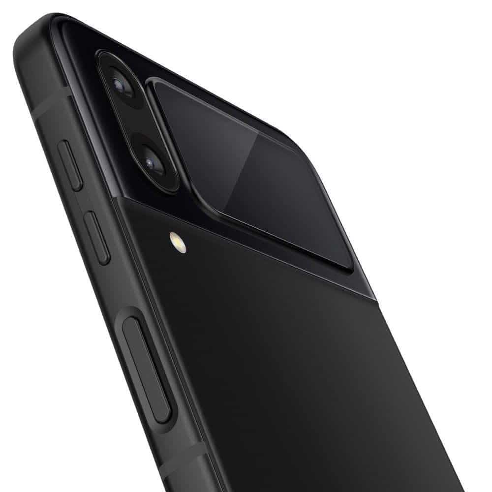 TEMPERED GLASS Spigen GLASS FC "EZ FIT" + HINGE FILM 2-PACK GALAXY WITH FLIP 4 Μαύρο 3