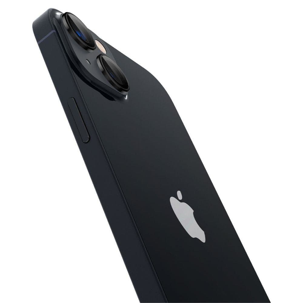Spigen OPTIK.TR "EZ FIT" CAMERA PROTECTOR 2-PACK IPHONE 14/14 PLUS Μαύρο COVER 4