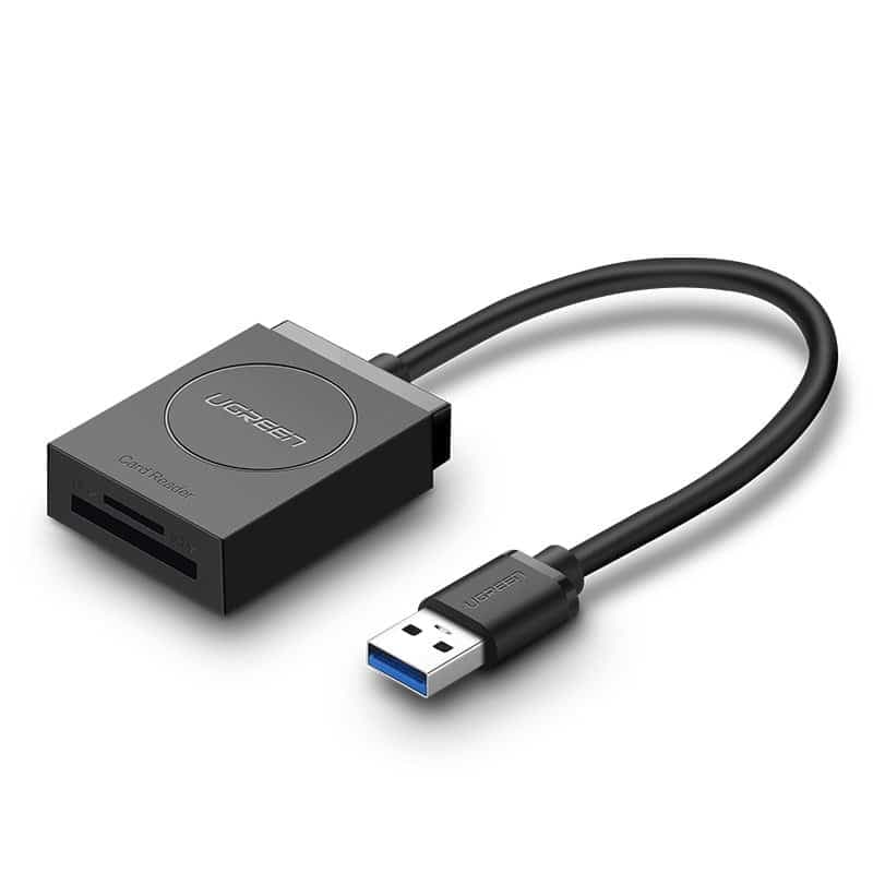 Ugreen SD / micro SD card reader to USB 3.0 Μαύρο (20250) 1