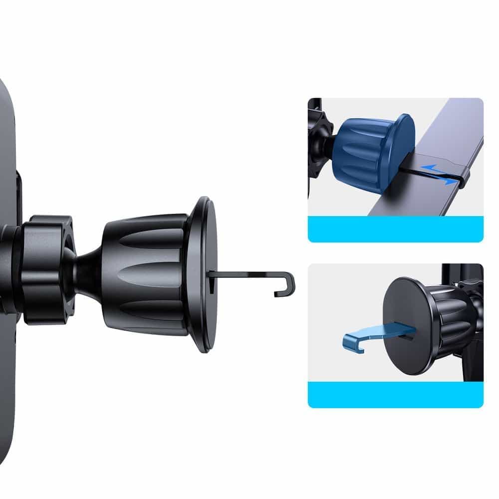 Joyroom Car Phone Clip Holder Air Vent Ventilation Grille Black (JR-ZS259) 4