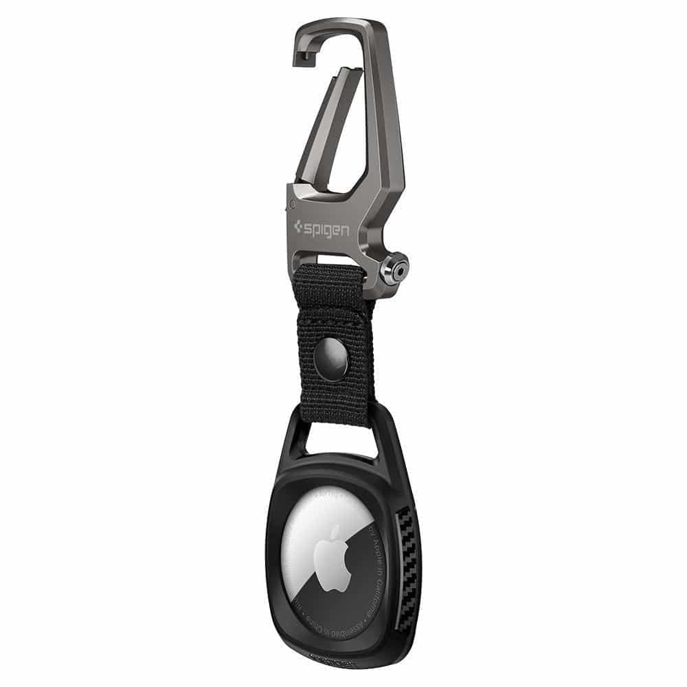 Spigen RUGGED ARMOR Apple AirTag (Μαύρο) 2