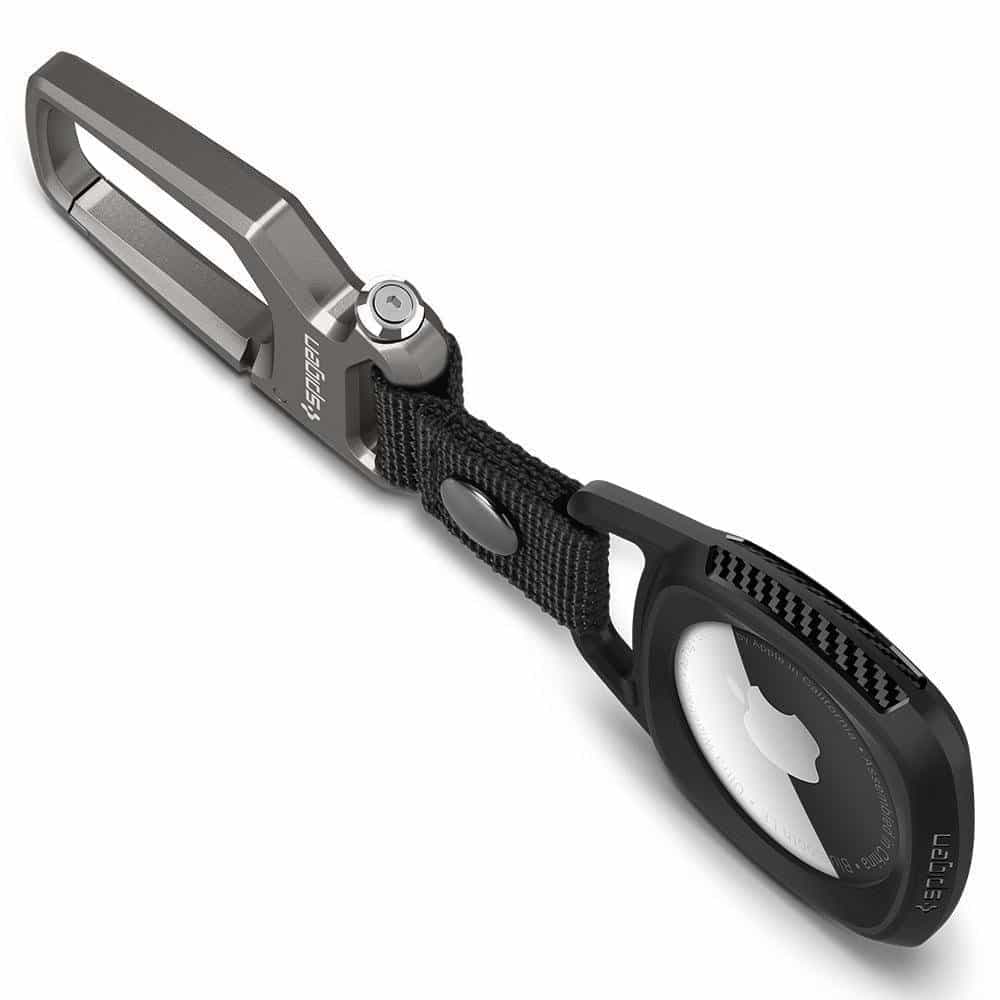 Spigen RUGGED ARMOR Apple AirTag (Μαύρο) 5