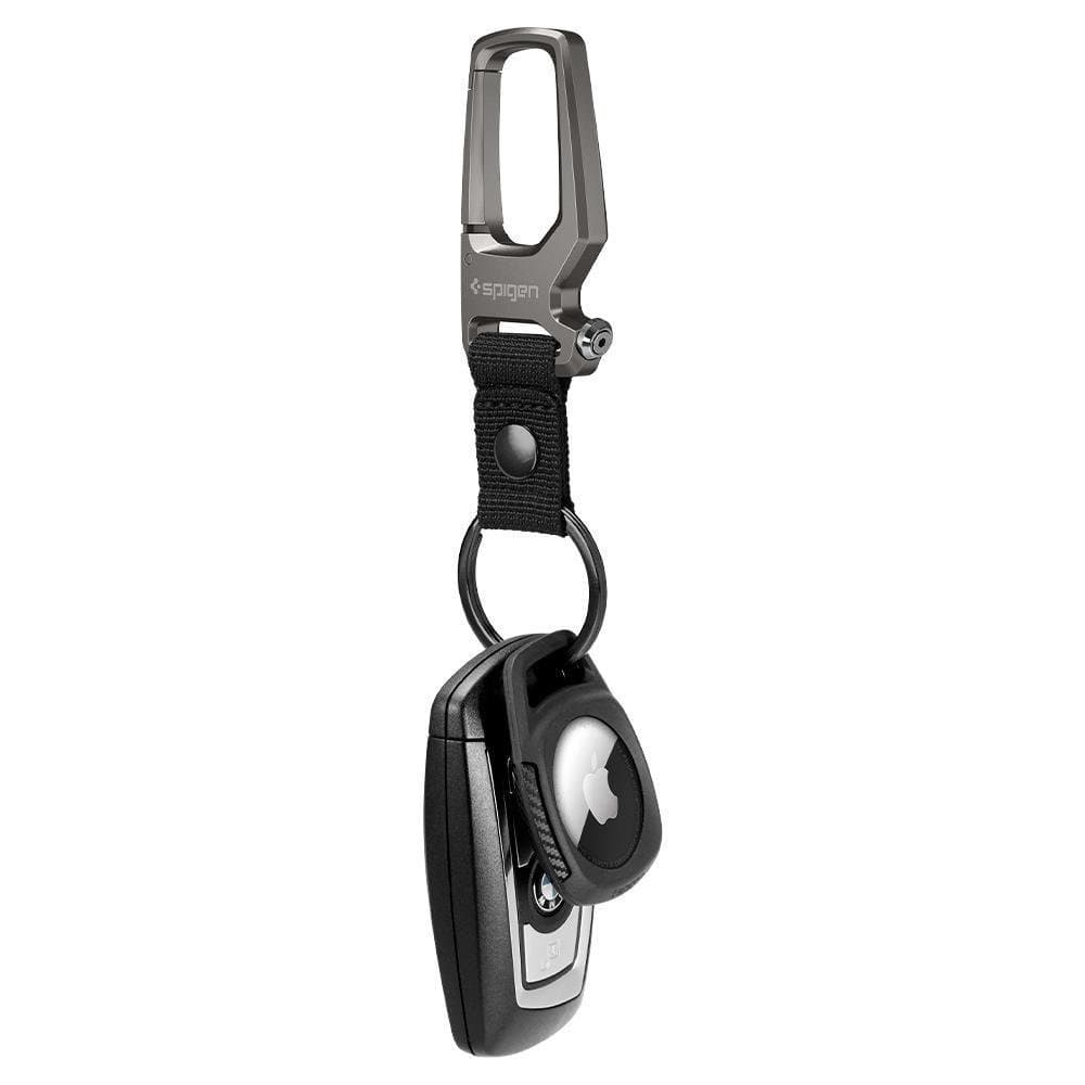 Spigen RUGGED ARMOR Apple AirTag (Μαύρο) 6