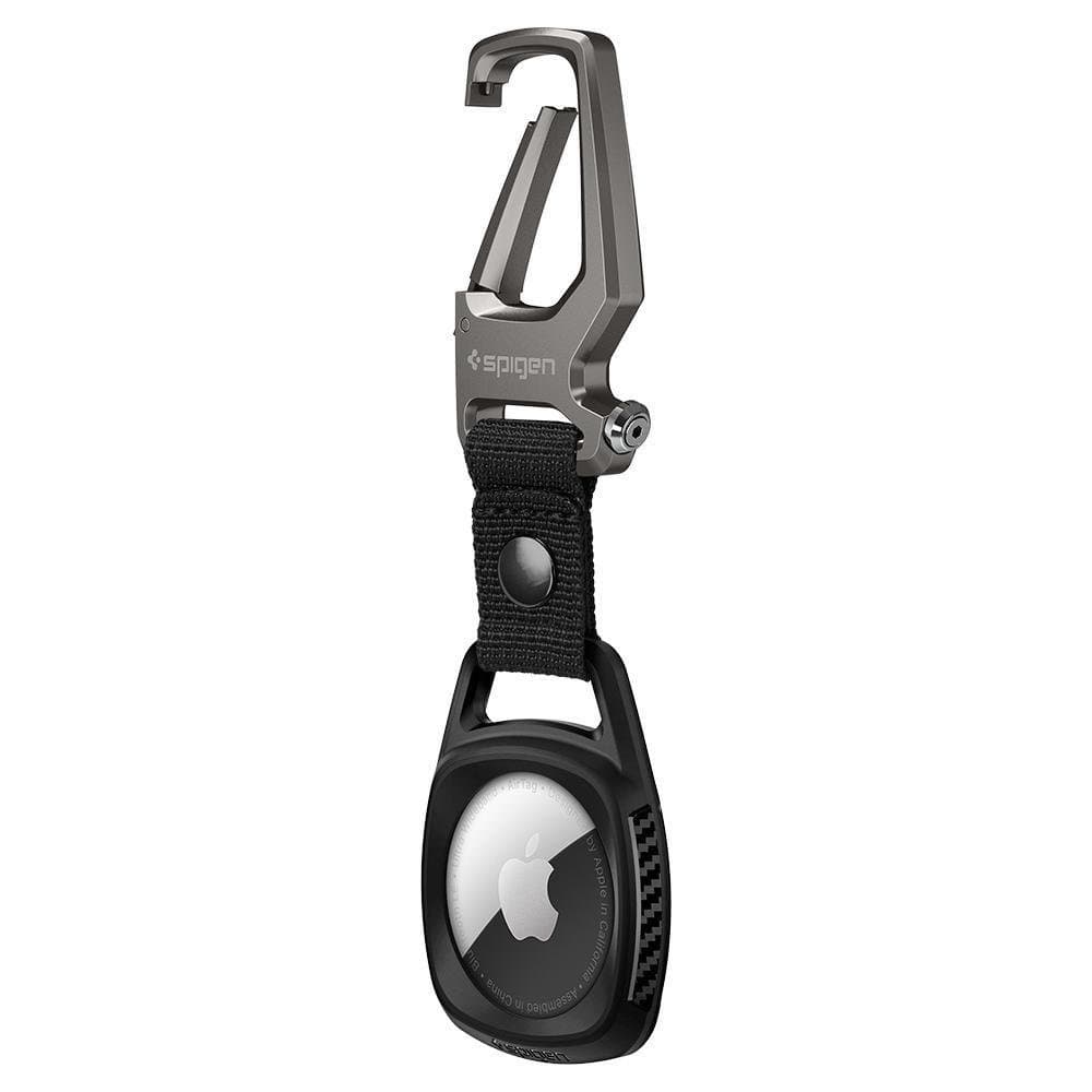 Spigen RUGGED ARMOR Apple AirTag (Μαύρο) 7