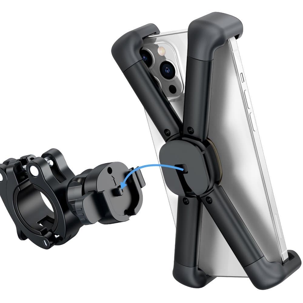 Baseus Quick to take cycling Holder (Applicable for bicycle and Motorcycle) black (SUQX-01) 8