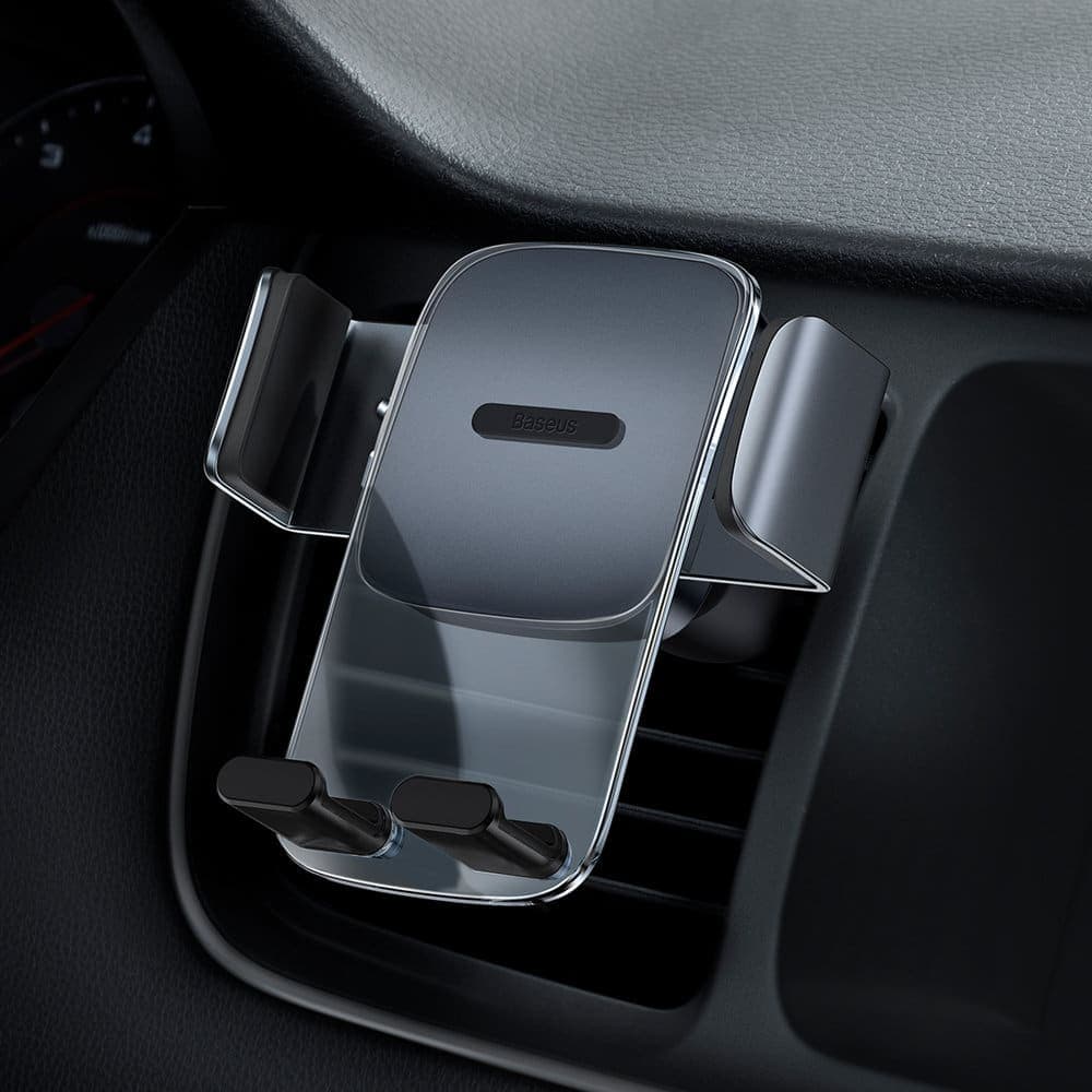 Baseus 2in1 car holder for cockpit and ventilation grille black (SUYK000001) 10