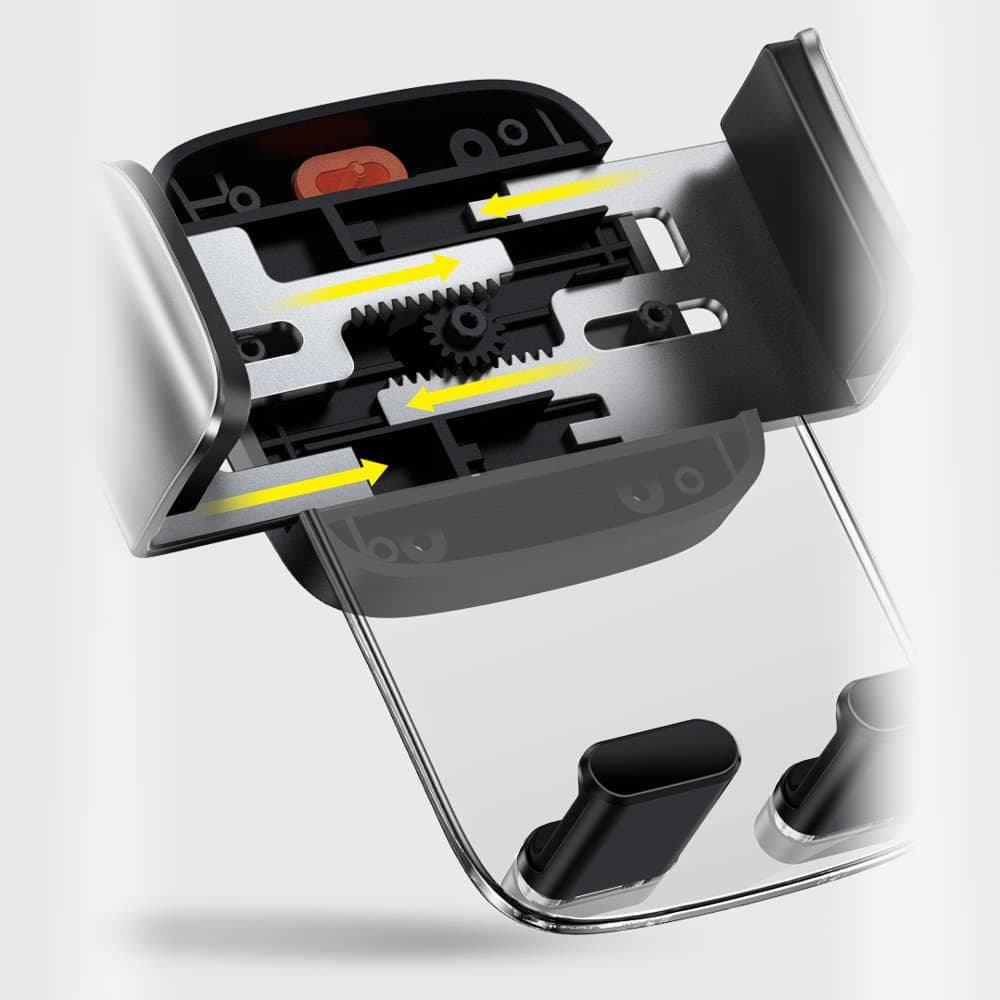 Baseus 2in1 car holder for cockpit and ventilation grille black (SUYK000001) 16