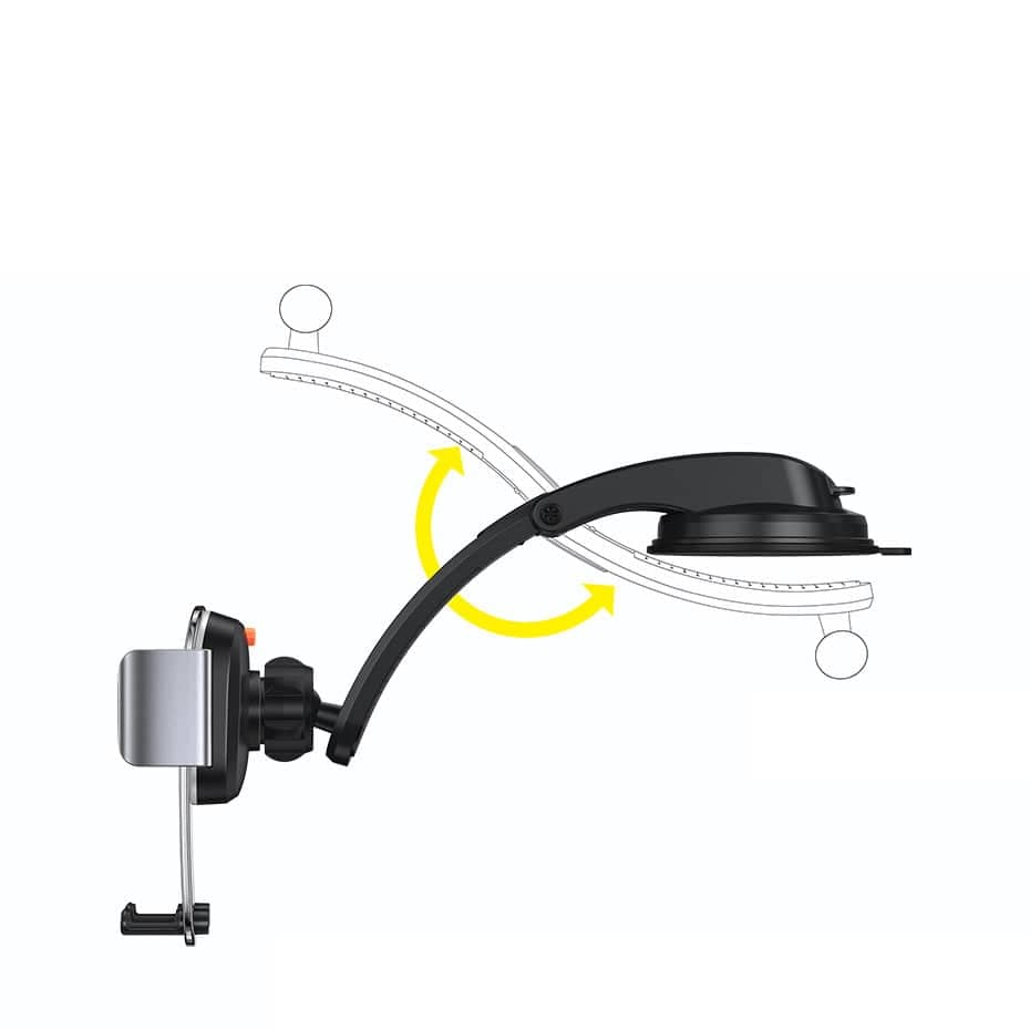 Baseus 2in1 car holder for cockpit and ventilation grille black (SUYK000001) 19