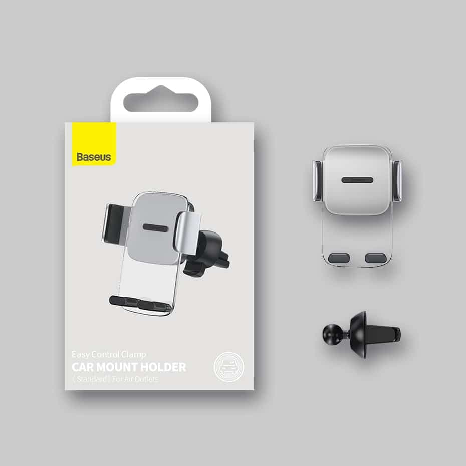 Baseus 2in1 car holder for cockpit and ventilation grille black (SUYK000001) 26