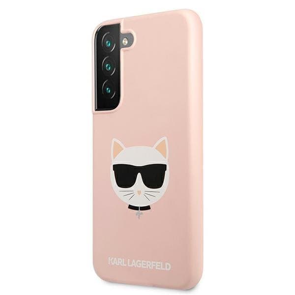 Karl Lagerfeld Silicone Choupette - θήκη για Samsung Galaxy S22+ 5G - Ροζ 2