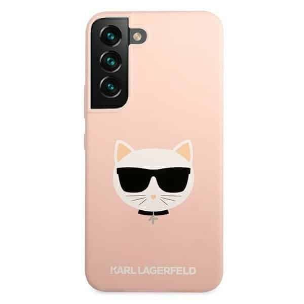 Karl Lagerfeld Silicone Choupette - θήκη για Samsung Galaxy S22+ 5G - Ροζ 3