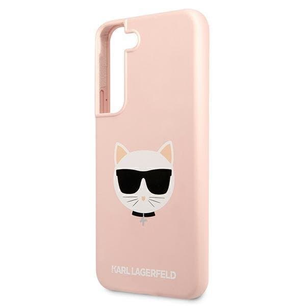Karl Lagerfeld Silicone Choupette - θήκη για Samsung Galaxy S22+ 5G - Ροζ 6