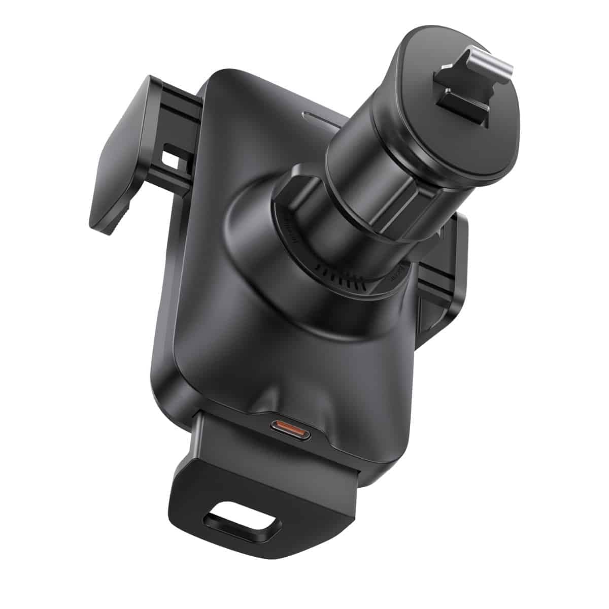 Baseus Wisdom induction charger car phone holder Μαύρο (CGZX000001) 6
