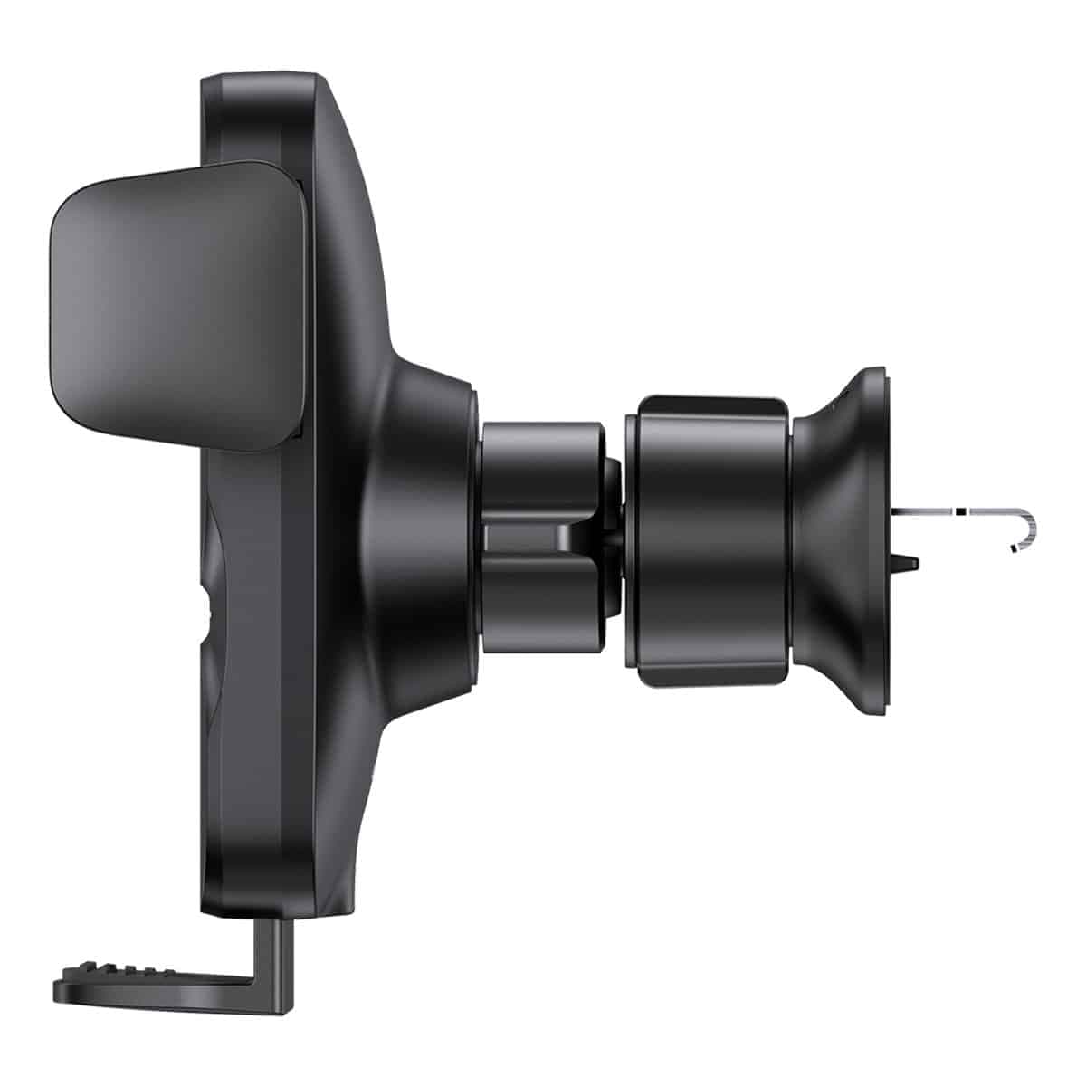 Baseus Wisdom induction charger car phone holder Μαύρο (CGZX000001) 8