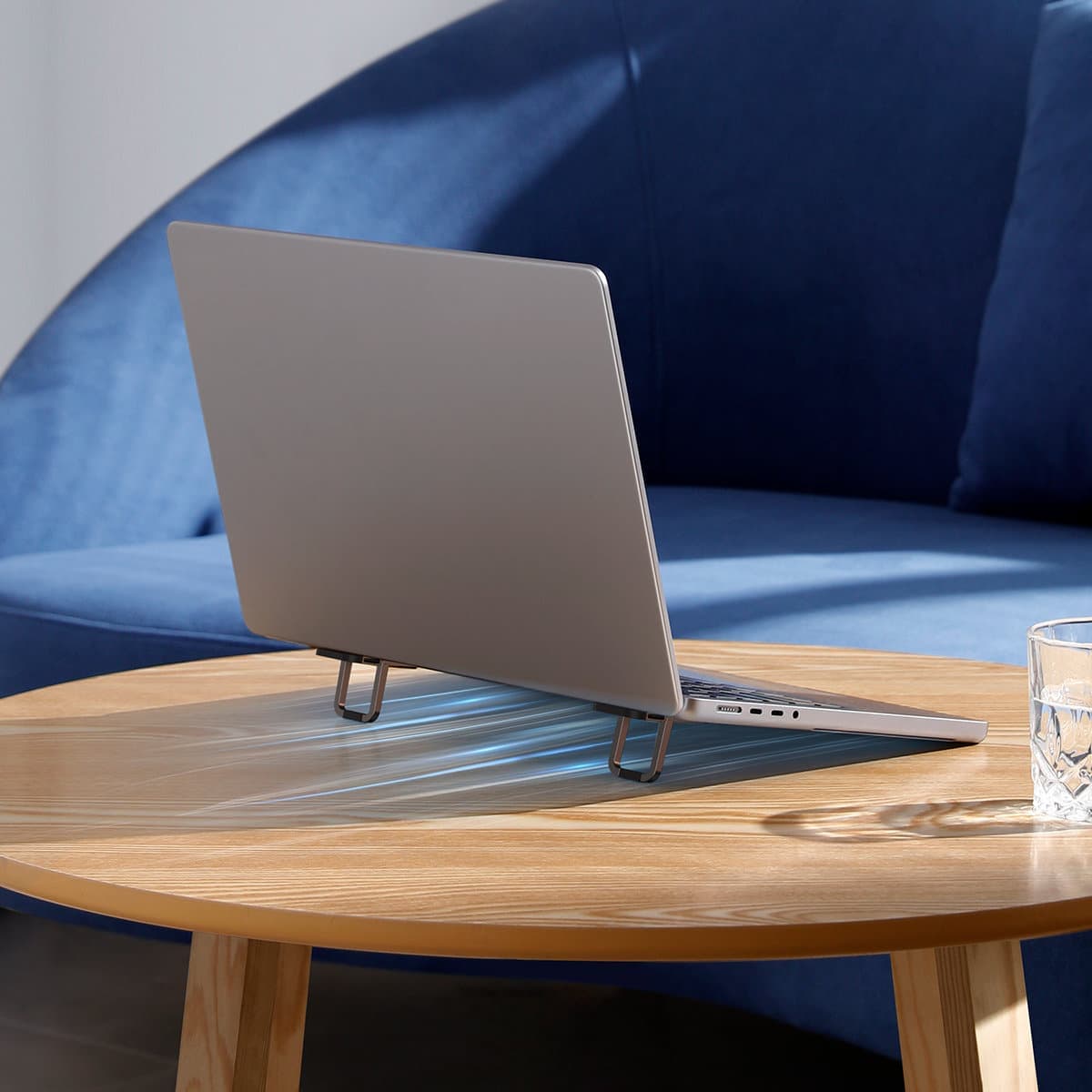 Baseus universal laptop feet stands (2 pcs.) Γκρί (LUZC000013) 10