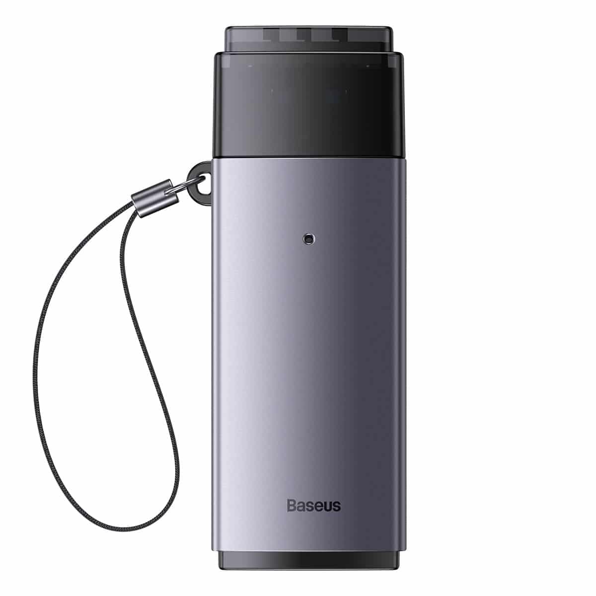 Baseus Lite Series adapter SD / TF USB card reader Γκρί (WKQX060013) 2