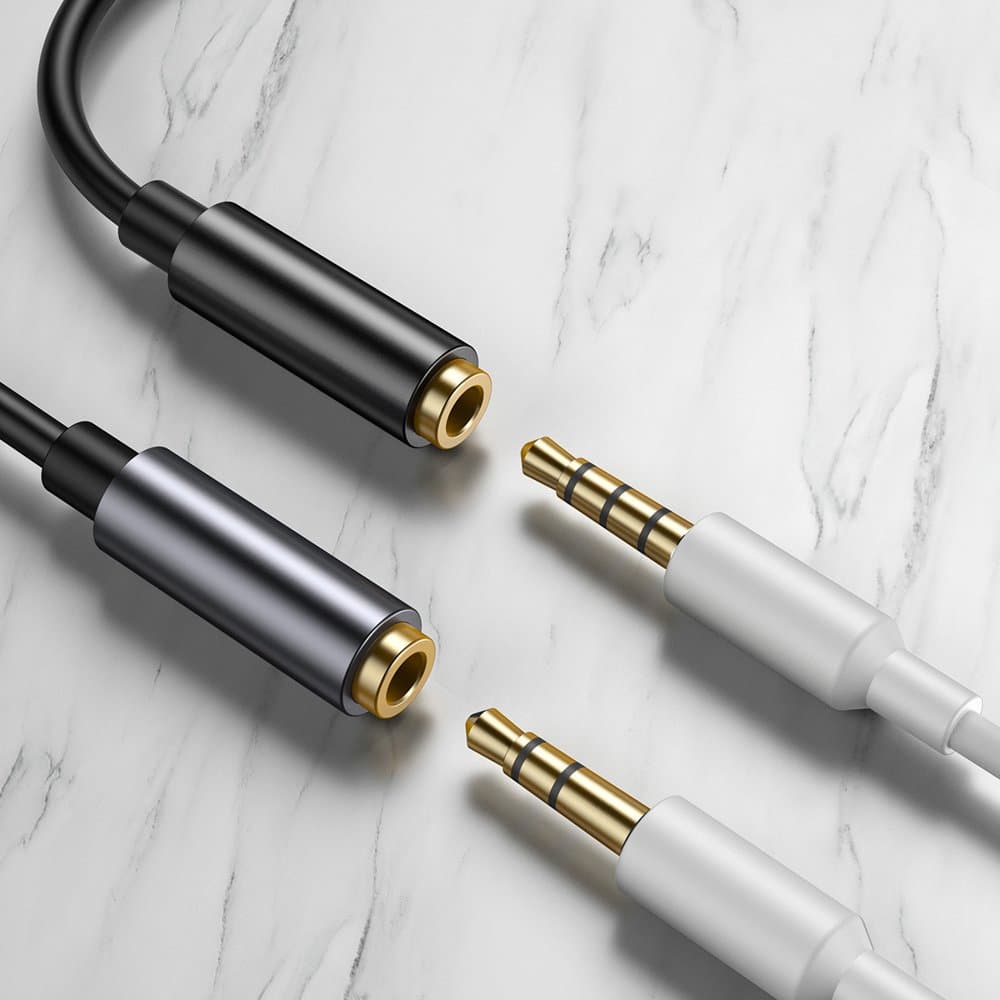 Baseus L54 headphone adapter USB-C to 3.5mm audio jack DAC 24 bit 48 KHz black (CATL54-01) 14
