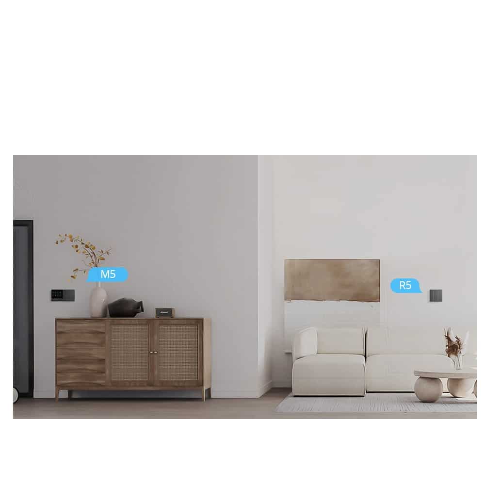 Sonoff έξυπνος επιτοίχιος διακόπτης Wi-Fi 1 κανάλι (Μαύρο) (M5-1C-80) 17