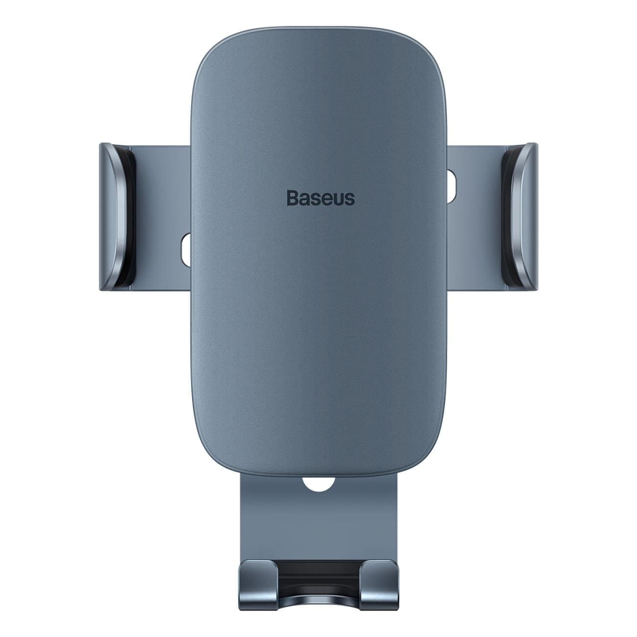Baseus Metal AgeⅡ gravity holder for round car air vent dark Γκρί (SUJS030013) 3