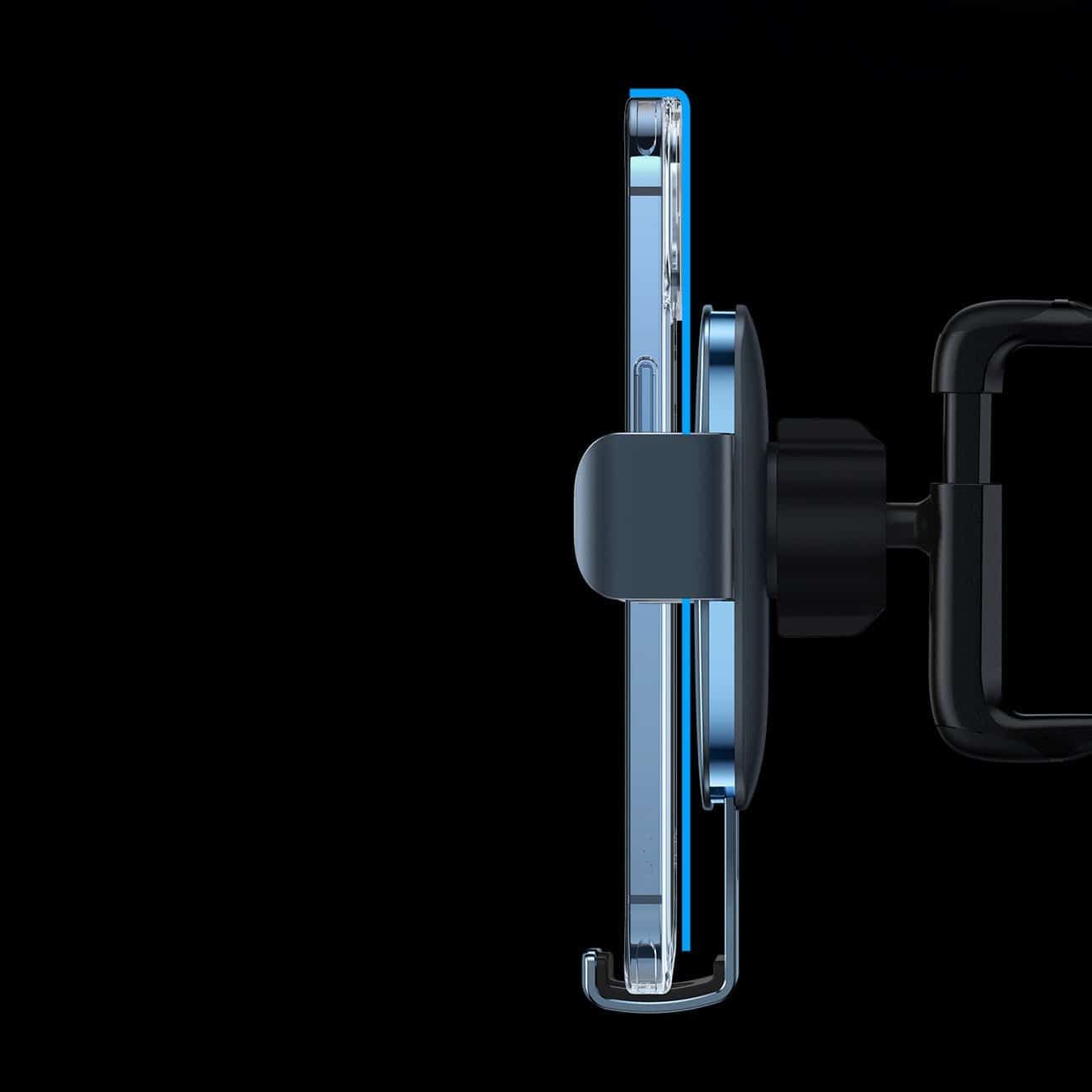 Baseus Metal AgeⅡ gravity holder for round car air vent dark Γκρί (SUJS030013) 22